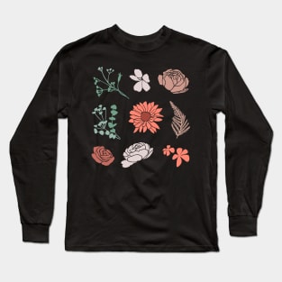 Floral Bouquet Long Sleeve T-Shirt